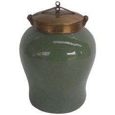 Ваза с крышкой 24x24x31см, Glasar ГЛАСАР