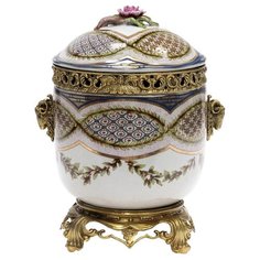Ваза с крышкой 23x19x30см, Glasar ГЛАСАР