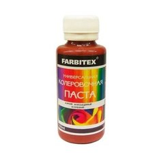 Колеровочная паста Farbitex универсальная карамельный 0.1 л