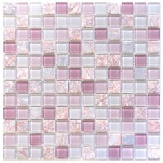 Мозаика (стекло,камень) NS mosaic S-854 29,8x29,8 см 5 шт