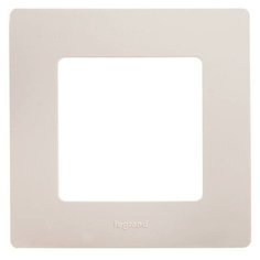 Рамка 1 пост ETIKA, бежевая 672511 Legrand