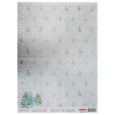 SCB501038 Карта для декупажа Рождественская елка, 32*45 см, Scrapberrys