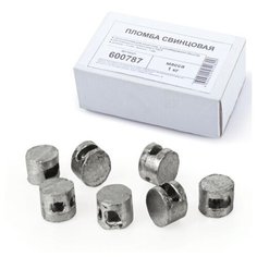 Пломба свинцовая d=10мм, 1кг, картонная коробка, 250шт. (4606224052809) Новейшие технологии