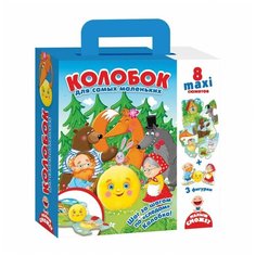Макси пазлы Vladi Toys Путешествие по сказке Колобок
