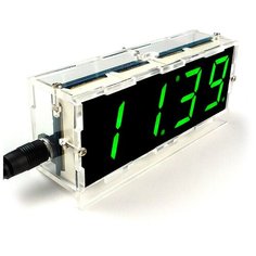Набор радиолюбителя для сборки настольных DIY часов (NM7039box) Мастер Кит