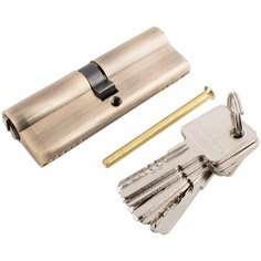 Цилиндр ключ/ключ 45х45 бронза, 90 C ET AB Palladium