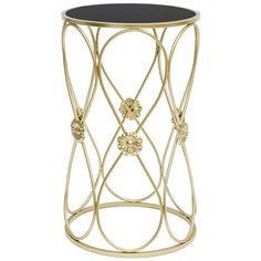 Столик интерьерный со стеклянной столешницей 33x33x54см, Glasar ГЛАСАР