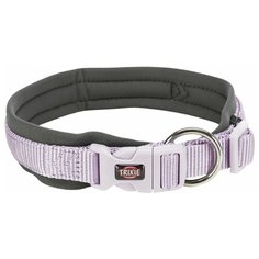 Ошейник Premium с неопреновой подкладкой, XS–S: 27–35 см/10 мм, светло-лиловый/графит, Trixie (товары для животных, 1988225)