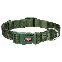 Ошейник Premium, XS–S: 22–35 см/10 мм, темно-зеленый, Trixie (товары для животных, 201419)