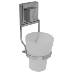 Стакан подвесной для зубных щёток Sensea «Smart Lock», цвет хром