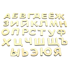 Набор букв SmileDecor 33 буквы для творчества и развития А002