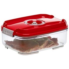 STATUS Контейнер вакуумный VAC-REC-14, 15.5x22.5 см, red