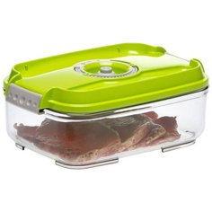STATUS Контейнер вакуумный VAC-REC-14, 15.5x22.5 см, green