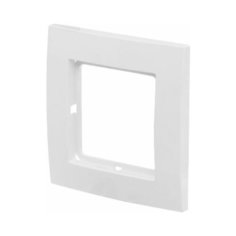 Рамка 1-местная белая, Стандарт, Юпитер (KD-1-Б) (JP7422-05) (ЮПИТЕР)