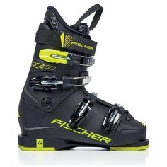 Детские горнолыжные ботинки Fischer RC4 60 Jr, 23.5, black/black