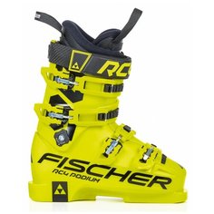 Детские горнолыжные ботинки Fischer RC4 Podium 90, 22.5, yellow/yellow