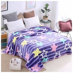 Плед "Фланель", евро, 200x220 см, микрофибра, арт. 3014-350 Tango