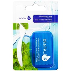 Воск для брекетов Dentalpik мятный с ложечкой