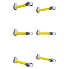 Кронштейны настенные Romana Dop 11, 6 штук, лимон