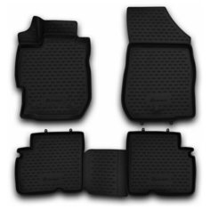 Коврик 3D в салон подходит для NISSAN Almera , 2012-2016, передний левый, 1 шт. (полиуретан), ELEMENT3D01145210k.FL