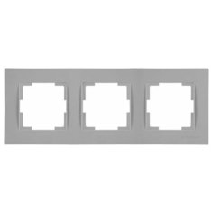 Рамка 3-ая горизонтальная серая, RITA, MUTLUSAN (2220 800 1303)