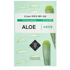 Etude House тканевая маска 0.2 Therapy Air Mask Aloe с экстрактом алоэ, 20 мл