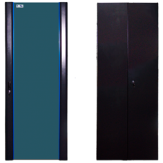 Дверь шкафа TWT CBB-DR42-6x-S-G1 черный 2 шт.