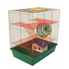 КГР вака Грызун № 4 с домиком и колесом 410*300*445 (2 шт)