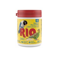 Рио Витаминно-минеральные гранулы для волнистых и средних попугаев, 0,120 кг (34 шт) RIO