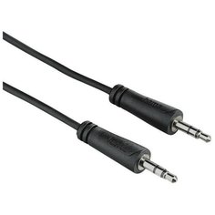 Кабель Hama Аудиокабель 3,5 мм 00122309 3м черный (упак.:1шт)