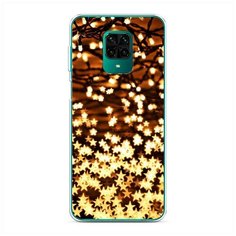 Силиконовый чехол "Новогодняя гирлянда" на Xiaomi Redmi Note 9 Pro / Сяоми Редми Нот 9 Про Case Place
