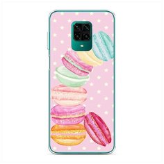 Силиконовый чехол "Пирамидка макарони" на Xiaomi Redmi Note 9 Pro / Сяоми Редми Нот 9 Про Case Place
