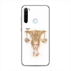 Силиконовый чехол "Весы прическа" на Xiaomi Redmi Note 8T / Сяоми Редми Нот 8Т Case Place