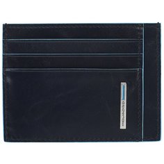 Чехол для кредитных карт Piquadro Blue Square синий натур.кожа (pp2762b2r/blu2)