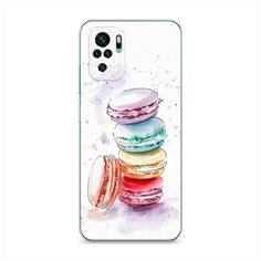 Силиконовый чехол "Пирамидка макарони 2" на Xiaomi Redmi Note 10S / Сяоми Редми Нот 10S Case Place