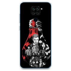 Силиконовый чехол "Черная лампочка" на Xiaomi Redmi 10X 4G / Сяоми Редми 10X 4G Case Place