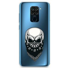 Силиконовый чехол "Череп в маске" на Xiaomi Redmi 10X 4G / Сяоми Редми 10X 4G Case Place