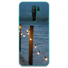 Силиконовый чехол "Гирлянды на причале" на Xiaomi Redmi 9 / Сяоми Редми 9 Case Place