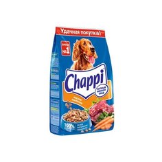 Chappi Сухой корм для собак мясное изобилие сытный мясной обед 7150, 2,500 кг (2 шт)