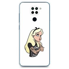 Силиконовый чехол "Белоснежка в татуировках" на Xiaomi Redmi Note 9 / Сяоми Редми Нот 9 Case Place