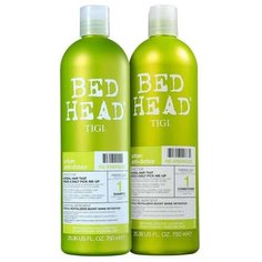 TIGI Bed Head Urban Anti+dotes Re-Energize Shampoo+Conditioner - Шампунь для нормальных волос уровень 1 750 мл +Кондиционер для нормальных волос уровень 1 750 мл