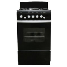 Плита газовая DeLuxe 5040.36 Г (щ), black