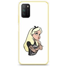 Силиконовый чехол "Белоснежка в татуировках" на Xiaomi Poco M3 / Сяоми Поко М3 Case Place