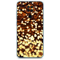 Силиконовый чехол "Новогодняя гирлянда" на Xiaomi Redmi 10X 4G / Сяоми Редми 10X 4G Case Place