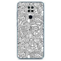 Силиконовый чехол "Бильярдная мозаика" на Xiaomi Redmi 10X 4G / Сяоми Редми 10X 4G Case Place