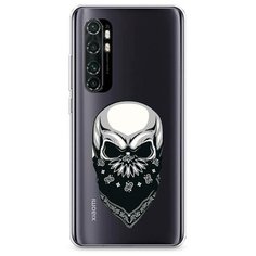 Силиконовый чехол "Череп в маске" на Xiaomi Mi Note 10 lite / Сяоми Ми Нот 10 лайт Case Place