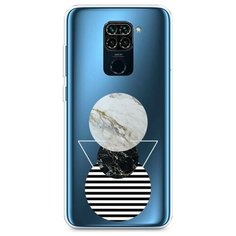 Силиконовый чехол "Пирамида из кругов" на Xiaomi Redmi 10X 4G / Сяоми Редми 10X 4G Case Place