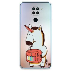 Силиконовый чехол "Единорог и телевизор" на Xiaomi Redmi 10X 4G / Сяоми Редми 10X 4G Case Place
