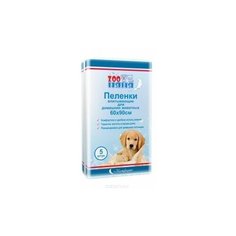 ЗОО Няня 1110 Комфорт Пеленки впитывающие дживотных 60*90*5шт (26 шт)