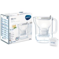 Фильтр-кувшин Brita MX+ Style XL LED серый (3,6 л)